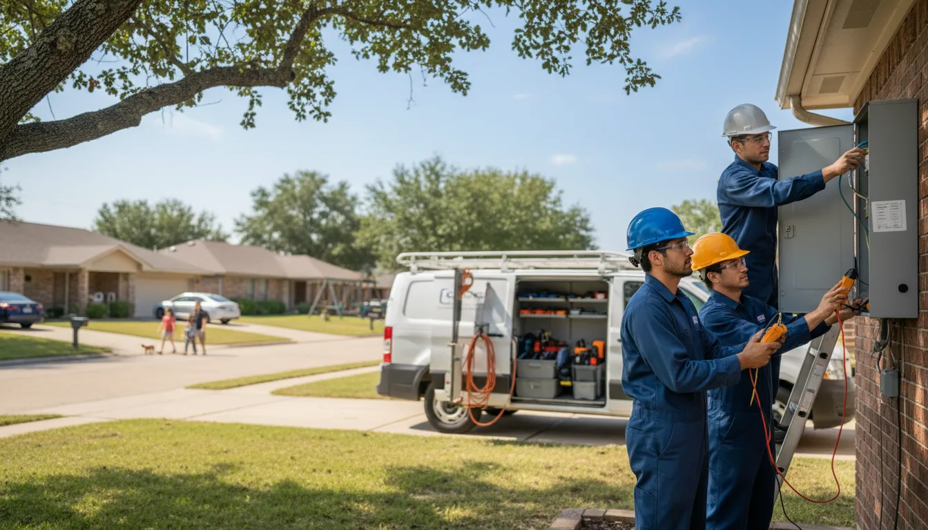 Certified electrician providing emergency electrical services in Metz, MO